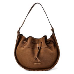 Marc O'Polo Schultertasche Handtaschen 1 ct Braun Damen