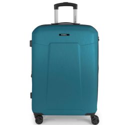 Gabol Mercury 4 Rollen Trolley M 66 cm mit Dehnfalte Reisetaschen 1 ct Petrol Herren