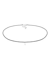 Elli - Halskette Choker Blitz Nylonkette 925 Silber, 36cm