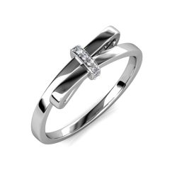 MYC-Paris Leuchtender Schleifenring Ringe 1 ct Damen
