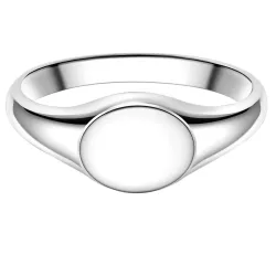 Männerglanz Ring aus Sterling Silber in Silber Ringe 1 ct Herren