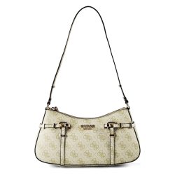 Guess Leona Schultertasche Handtaschen 1 ct Grün Damen