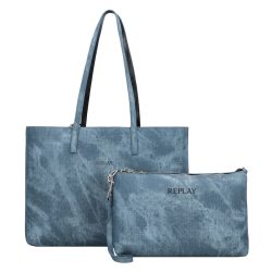 Replay Shopper Tasche 35 cm Handtaschen 1 ct Violett Damen