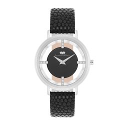 Rhodenwald & Söhne Armband-Uhr Lucrezia aus Echtleder in silber Uhren 1 ct Damen
