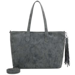 Fritzi aus Preußen Jordy Vintage Shopper Tasche 40 cm Handtaschen 1 ct Petrol Damen