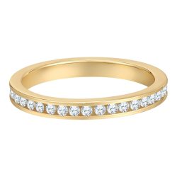Rafaela Donata Ring aus Sterling Silber in Gelbgold mit Zirkonia Ringe 1 ct Damen