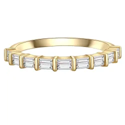 Glanzstücke München Ring Sterling Silber Zirkonia in Gelbgold Ringe 1 ct Damen