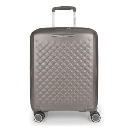 Gabol Queens 4 Rollen Kabinentrolley S 54 cm mit Dehnfalte Reisetaschen 1 ct Grau Herren