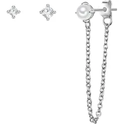 Glanzstücke München - Ohrstecker, 30mm, Silber