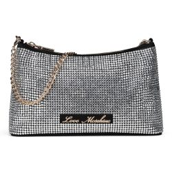 Love Moschino Schultertasche Handtaschen 1 ct Silber Damen