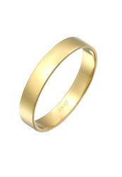 KUZZOI Bandring Herrenring Freundschaftsring 375 Gelbgold Ringe 1 ct