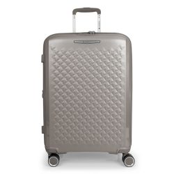 Gabol Queens 4 Rollen Trolley M 64.5 cm mit Dehnfalte Reisetaschen 1 ct Braun Herren