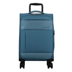 Jump Monthélys 4 Rollen Kabinentrolley 55 cm mit Dehnfalte Reisetaschen 1 ct Violett Herren