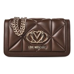 Love Moschino Umhängetasche Handtaschen 1 ct Braun Damen