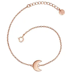 Glanzstücke München Armband Mond Sterling Silber in Roségold Armbänder & Armreife 1 ct Damen