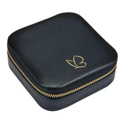 Glanzstücke München Reisetäschchen Kunstleder schwarz Reisetaschen 1 ct Damen