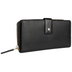 Bugatti Noemi Damengeldbörse Portemonnaies 1 ct Schwarz