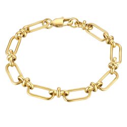 True Rebels Armband aus Edelstahl in gelbgold Armbänder & Armreife 1 ct Herren