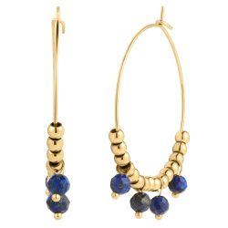 EASTSIDE Ohrringe aus Edelstahl in Gelbgold 1 ct Damen