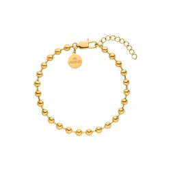 Purelei Bubble Armband 100% Edelstahl Armbänder & Armreife 1 ct Hellbraun Damen