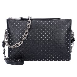 Seidenfelt Jomala Schultertasche 28 cm Handtaschen 1 ct Schwarz Damen