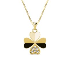 MYC-Paris Kleeblatt-Anhänger Ketten 1 ct Damen