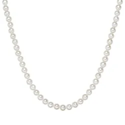 Valero Pearls Halskette aus Sterling Silber in silber mit Süßwasser-Zuchtperle Ketten 1 ct Damen