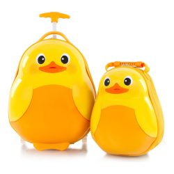 Heys Kids Kindertrolley Set 2 tlg. Reisetaschen 1 ct Orange