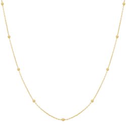 Rafaela Donata Halskette aus Sterling Silber in Gelbgold Ketten 1 ct Damen
