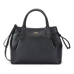 L.CREDI Sapphira Henkeltasche Handtaschen 1 ct Schwarz Damen