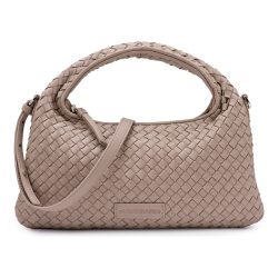 LES VISIONNAIRES Sadie Weave Schultertasche Handtaschen 1 ct Hellbraun Damen