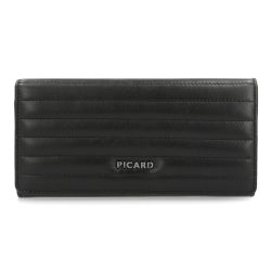 Picard Evolute 1 Damengeldbörse Portemonnaies 1 ct Schwarz