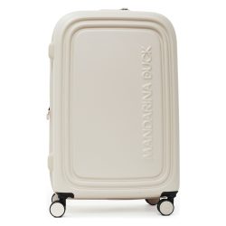 Mandarina Duck Logoduck + 4 Rollen Trolley M 69 cm Reisetaschen 1 ct Weiss Herren