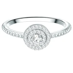 Trilani Ring Sterling Silber Zirkonia in Silber Ringe 1 ct Damen