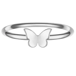 Glanzstücke München Ring Schmetterling aus Sterling Silber in silber mit Ringe 1 ct Damen