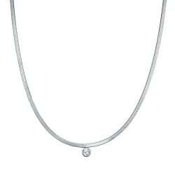 EASTSIDE Halskette Edelstahl Zirkonia in Gelbgold Ketten 1 ct Damen