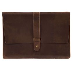 Buckle & Seam Aspen Laptophülle Leder 20,5 cm Laptoptaschen 1 ct Braun Herren