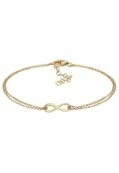 Elli Infinity Symbol Love Unendlich 925 Sterling Silber Armbänder & Armreife 1 ct Damen