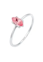Elli Verlobung Marquise Zirkonia Stein 925 Silber Ringe 1 ct Damen