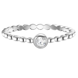 Glanzstücke München Ring Sterling Silber Zirkonia in Silber Ringe 1 ct Damen