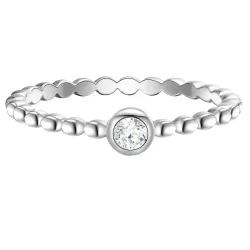 Glanzstücke München Ring Sterling Silber Zirkonia in Silber Ringe 1 ct Damen