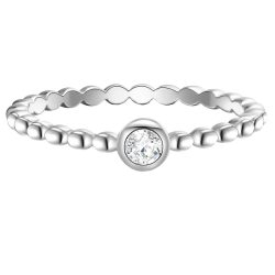 Glanzstücke München Ring Sterling Silber Zirkonia in Silber Ringe 1 ct Damen