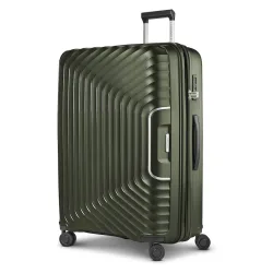 Redolz Essentials 01 4 Rollen Trolley L 77 cm mit Dehnfalte Koffer & Trolleys 1 ct Grün Herren