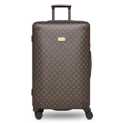 Lazarotti Palermo 4 Rollen Trolley L 79 cm Koffer & Trolleys 1 ct Braun Herren