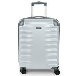Gabol Balance XP 4 Rollen Kabinentrolley S 55 cm mit Dehnfalte Reisetaschen 1 ct Silber Herren