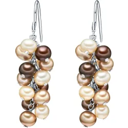 Valero Pearls, Valero Pearls Ohrstecker Sterling Silber Süßwasser-Zuchtperle in Silber Ohrringe 1 ct Damen