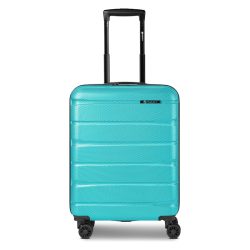 Franky Munich 4.0 4 Rollen Kabinentrolley S 53 cm mit Dehnfalte Reisetaschen 1 ct Petrol Herren
