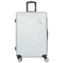 mano Don Carlo 4-Rollen Trolley 77 cm Reisetaschen 1 ct Silber Herren