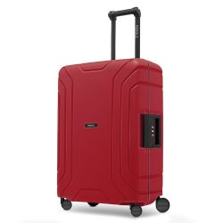 Redolz Essentials 15 4-Rollen Trolley 65 cm mit Dreipunkt-Verschluss Koffer & Trolleys 1 ct Rot Herren