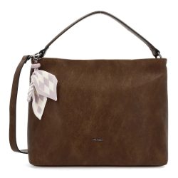 Picard Essenza Schultertasche Handtaschen 1 ct Braun Damen